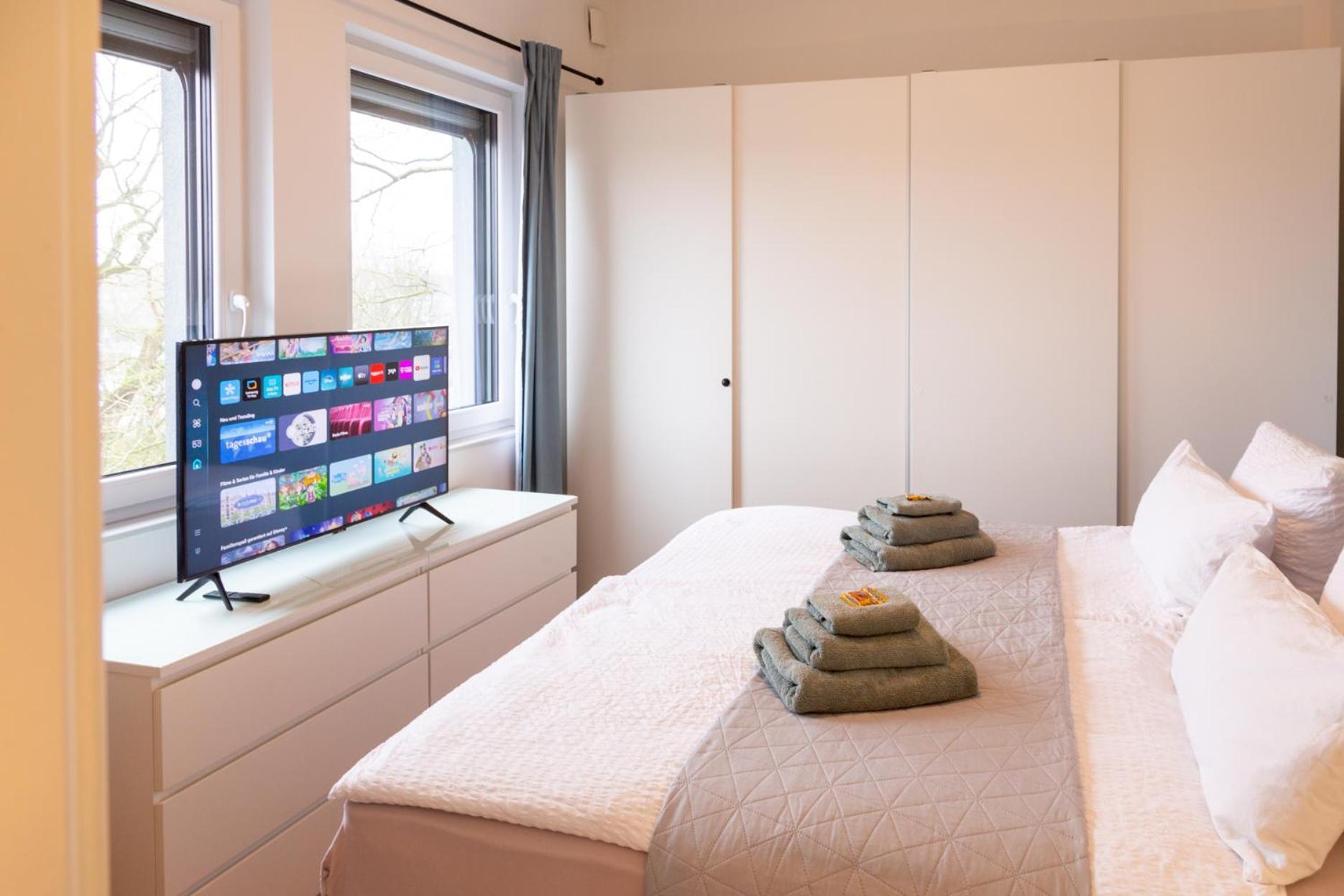 Micasa Ol - Modernes Penthouse - Stellplatz - Kueche - Wlan - Dachterrasse Apartment โอลเดนบวร์ก ภายนอก รูปภาพ