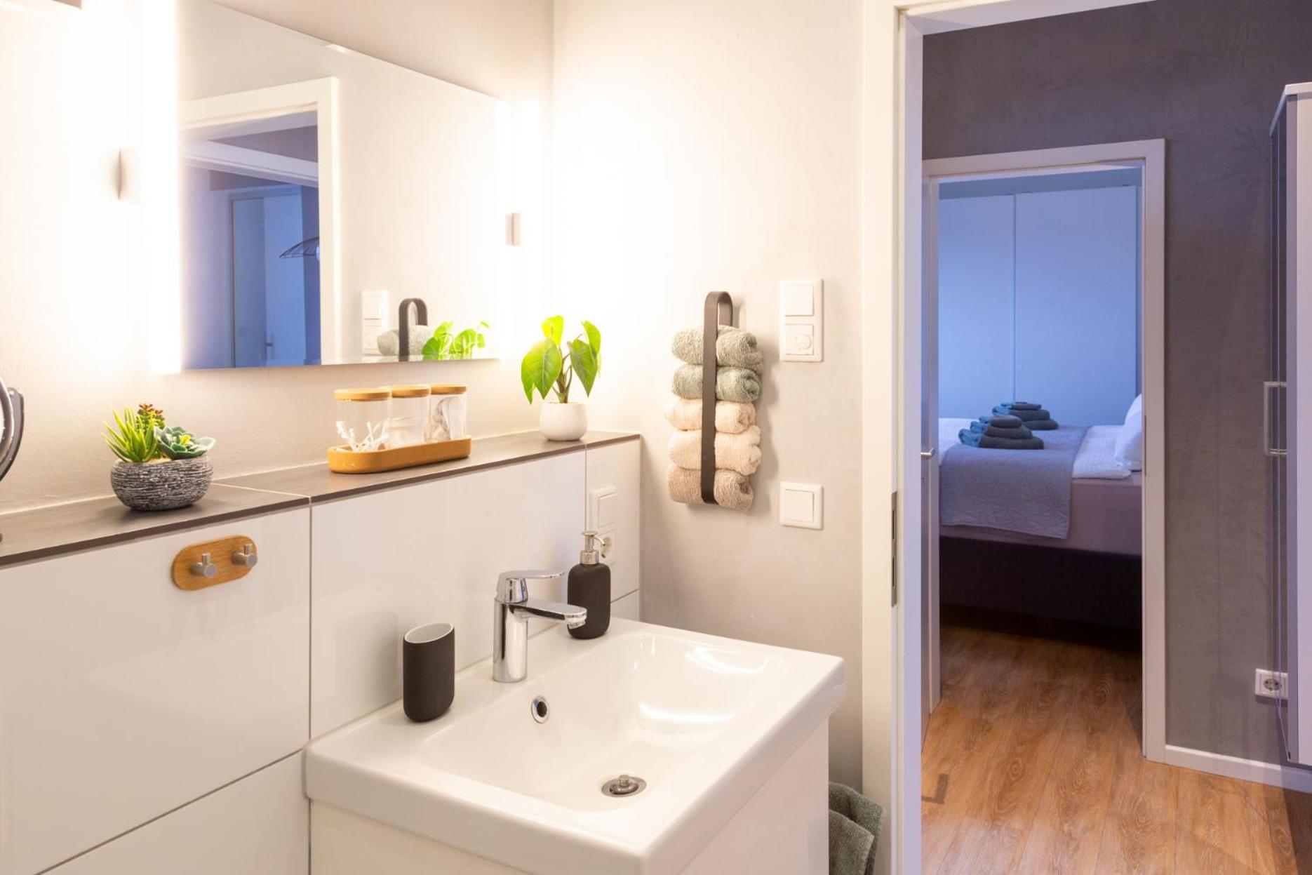 Micasa Ol - Modernes Penthouse - Stellplatz - Kueche - Wlan - Dachterrasse Apartment โอลเดนบวร์ก ภายนอก รูปภาพ