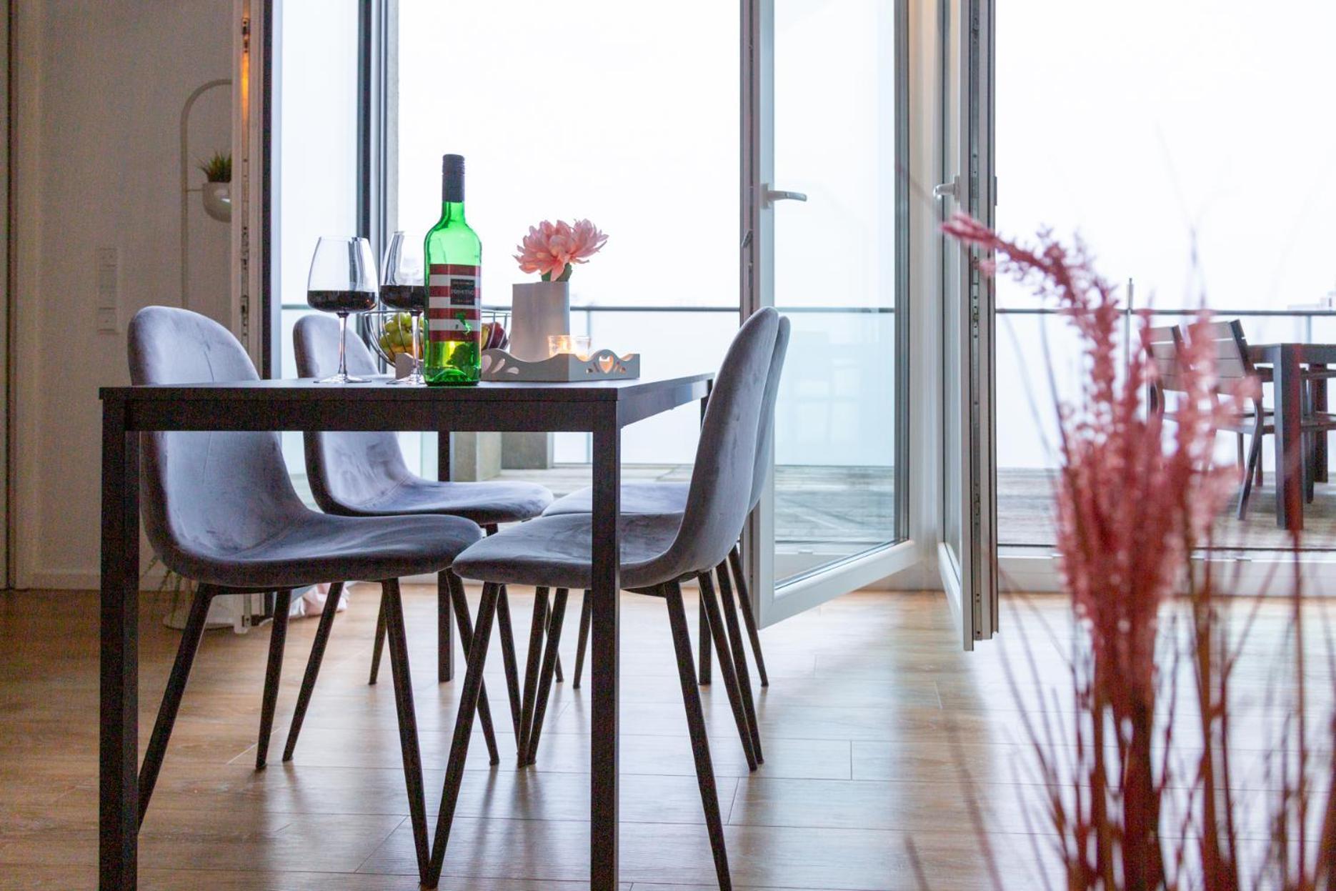 Micasa Ol - Modernes Penthouse - Stellplatz - Kueche - Wlan - Dachterrasse Apartment โอลเดนบวร์ก ภายนอก รูปภาพ